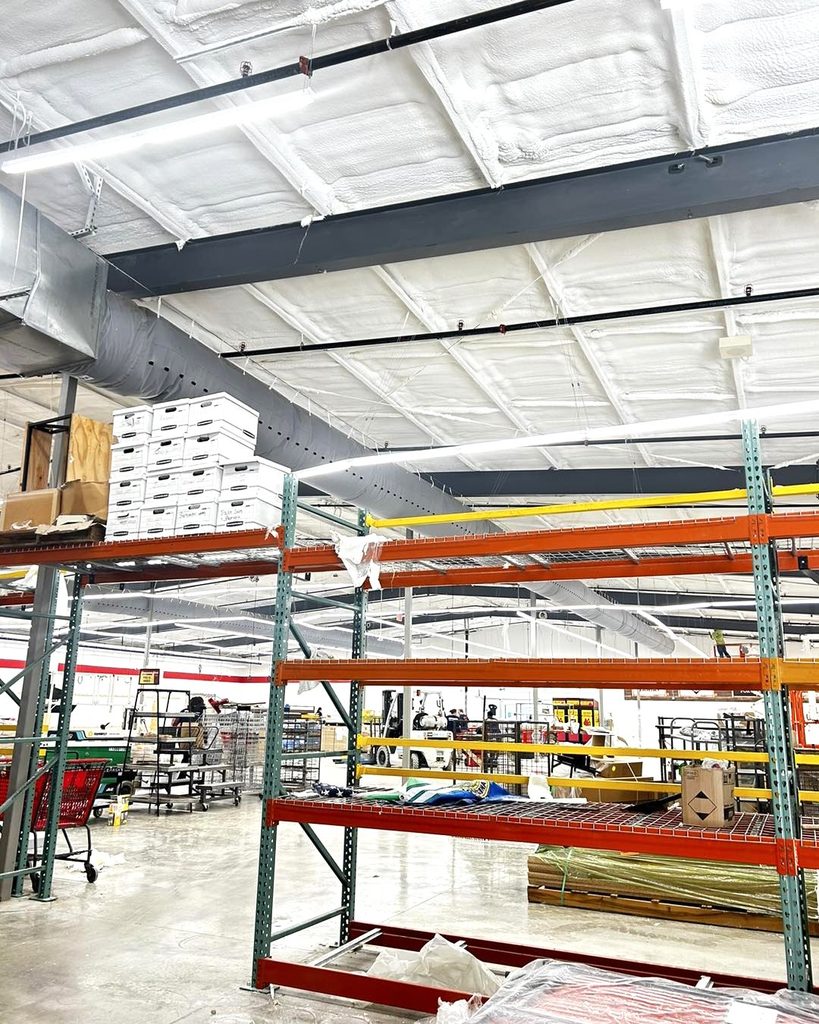 How Does Spray Foam Insulation Help Commercial Metal Buildings Stop Sweating - polyco spray foam