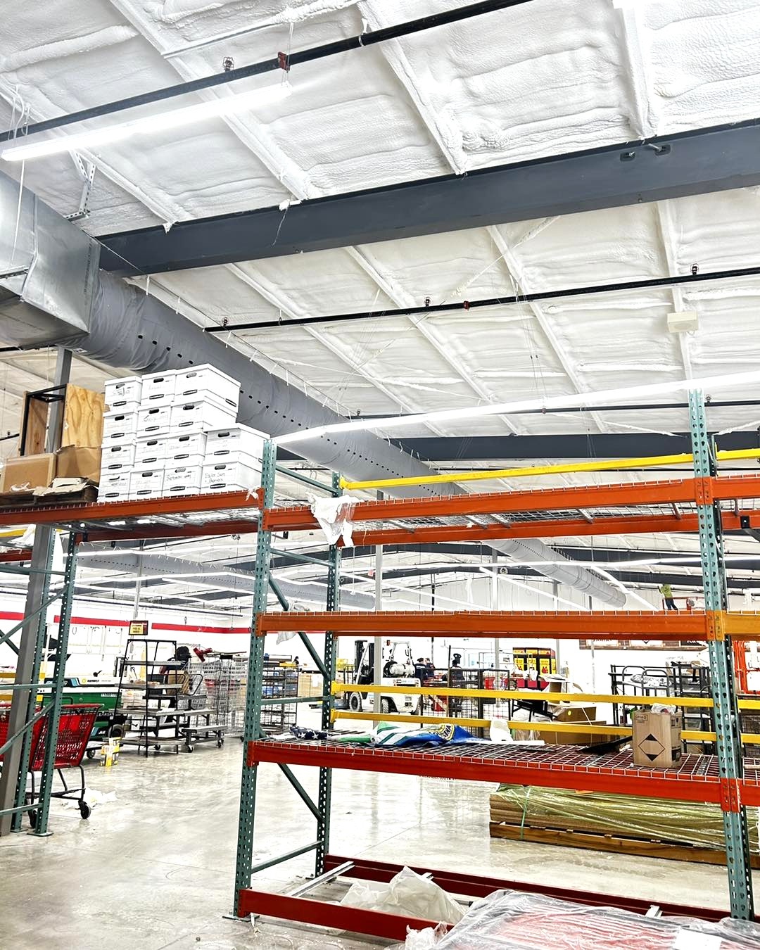 How Does Spray Foam Insulation Help Commercial Metal Buildings Stop Sweating - polyco spray foam
